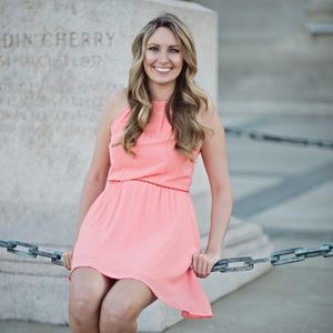 Francesca’s Pink / Coral Dress